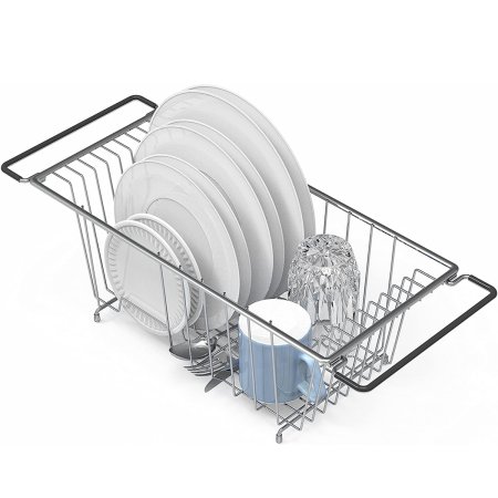  Best Over The Sink Dish Rack Options: Simple Houseware Over Sink Counter