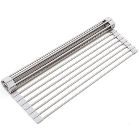  Best Over The Sink Dish Rack Options: Surpahs Over The Sink Multipurpose Roll-Up