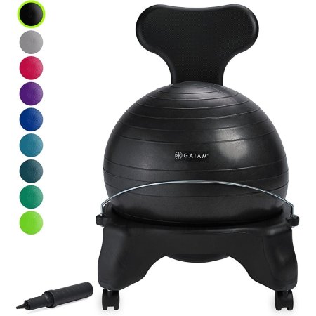  The Best Sewing Chair Option: Gaiam Classic Balance Ball Chair