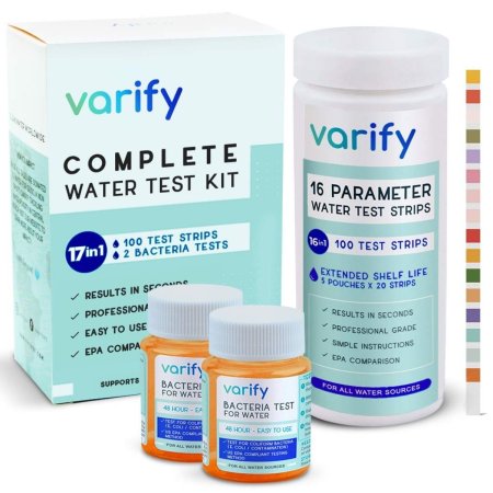  The Best Water Test Kit Option: Varify Complete Drinking Water Test Kit