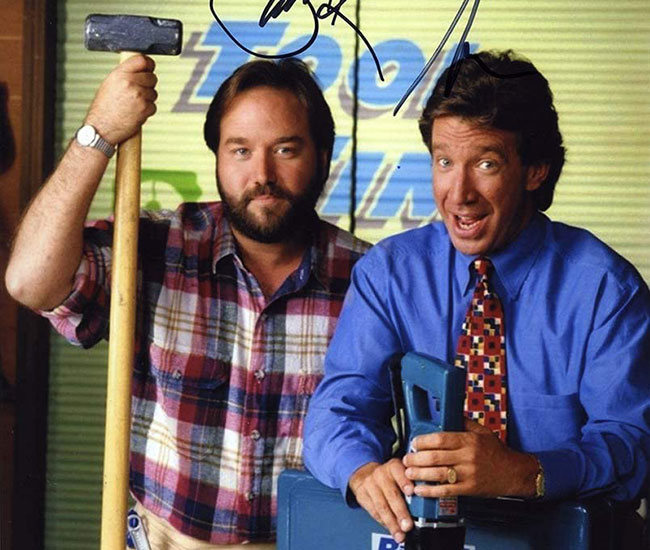 tim allen and richard karn from home improvement