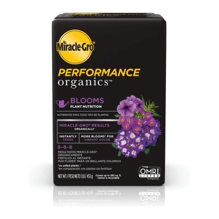  The Best Fertilizer for Hydrangeas Option: Miracle-Gro Performance Organics Blooms Nutrition