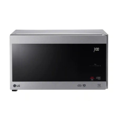  LG NeoChef 0.9-Cubic-Foot Countertop Microwave on a white background