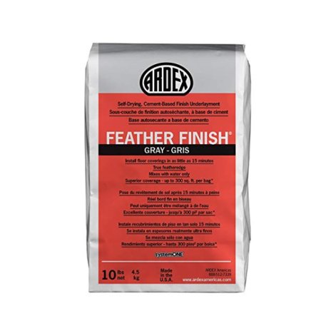  The Best Concrete Resurfacer Option: Ardex Feather Finish Grey Self-Drying Cement