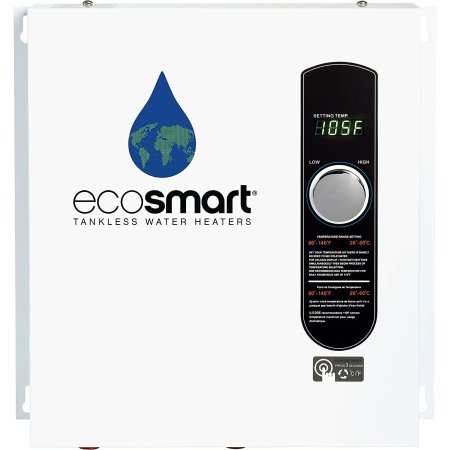  EcoSmart ECOS 27 Electric Tankless Water Heater on a white background