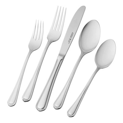 The Best Flatware Sets Option: HENCKELS J.A Flatware Set 65 Piece Silver, 22520-365