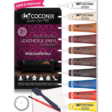  The Best Glue For Leather Option: Coconix Vinyl and Leather Repair Kit