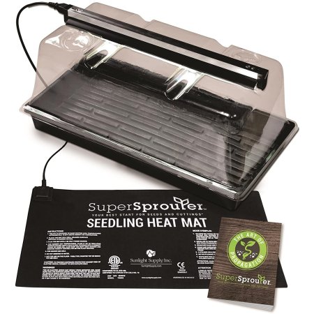  The Best Seedling Heat Mats Option: Super Sprouter Premium Propagation Kit with Heat Mat