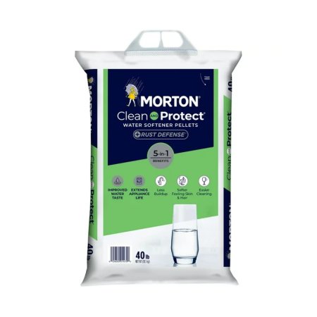  The Best Water Softener Salt Option: Morton Clean and Protect Rust Defense