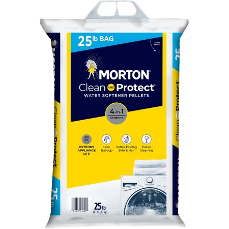  The Best Water Softener Salt Option: Morton Clean and Protect Water Softener Pellets