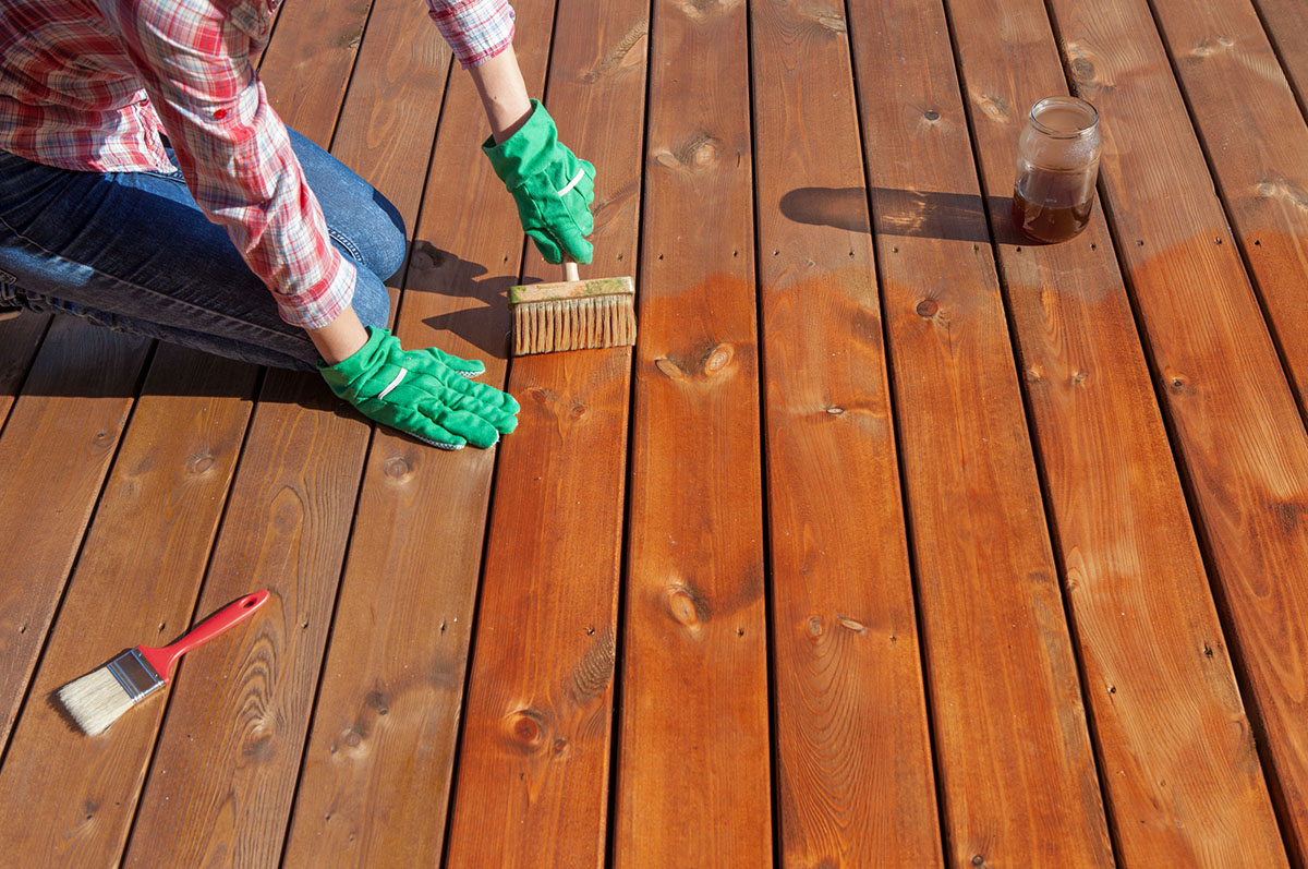 Deck Waterproofing and Applying Sealant