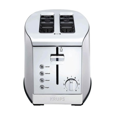  The Best 2 Slice Toaster Option: KRUPS KH732D50 2-Slice Stainless Steel Toaster