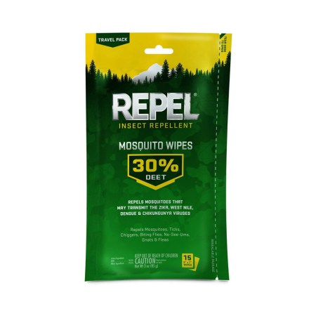  The Best Fly Repellent Option: Repel Repel Insect Repellent Mosquito Wipes 30% DEET