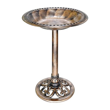  Best Bird Bath: VIVOHOME 28 Inch Height Polyresin Antique Bird Bath