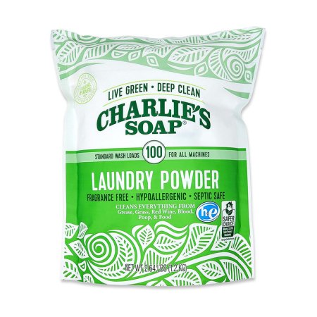  The Best Natural Laundry Detergent Option: Charlie’s Soap Laundry Powder, 100 Loads, 1 Pack