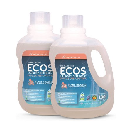  The Best Natural Laundry Detergent Option: ECOS 2X Hypoallergenic Liquid Laundry Detergent