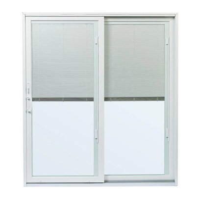 Andersen 70½-by-79½-Inch 200 Series White Patio Door on a white background