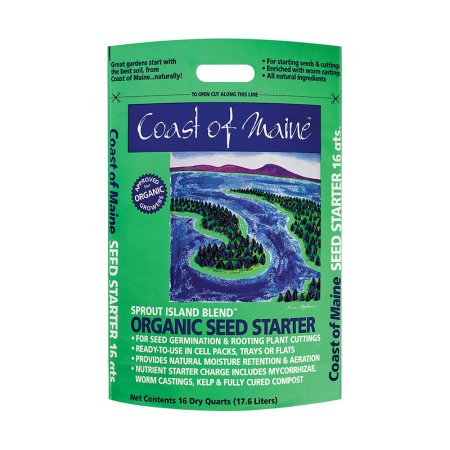  The Best Seed Starting Mix Option: Coast of Maine Organic Seed Starter Sprout Island