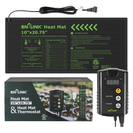  The Best Seedling Heat Mat Option: BN-LINK Seedling Heat Mat With Digital Thermostat