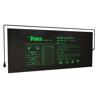 The Best Seedling Heat Mat Option: iPower Carbon Film Seedling Heat Mat