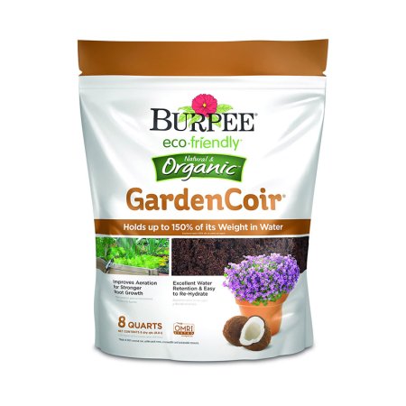  The Best Soil for Monstera Option: Burpee Natural & Organic GardenCoir, 8 Quart