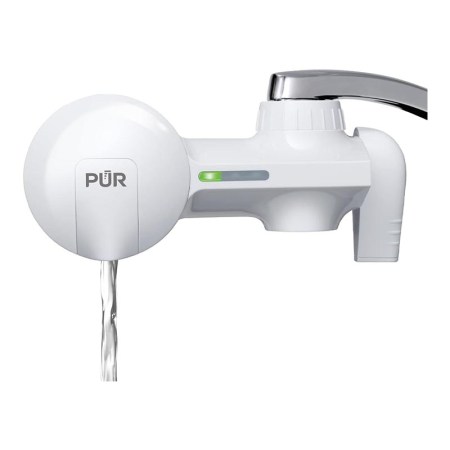  Pur Faucet Water Filtration System on a white background