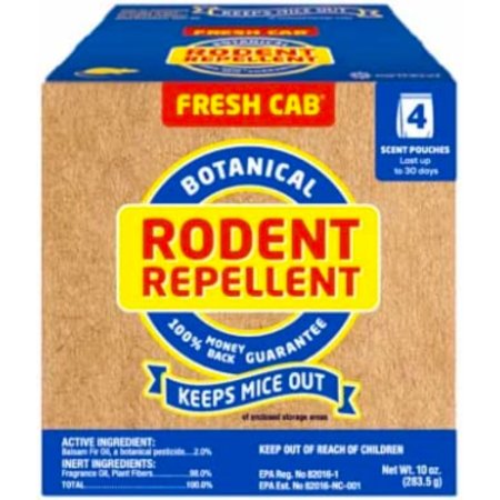  Box of Fresh Cab Botanical Rodent Repellent