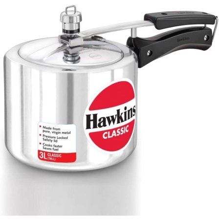  The Best Stovetop Pressure Cooker Option: HAWKIN Classic 3-Liter New Aluminum Pressure Cooker