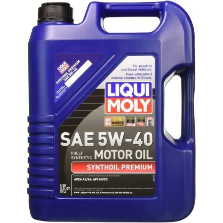  The Best Synthetic Oil Option: Liqui Moly 2041 Premium 5W-40 Synthetic Motor Oil