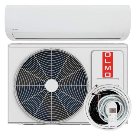  Olmo Alpic 9,000-BTU Ductless Mini Split AC on white background