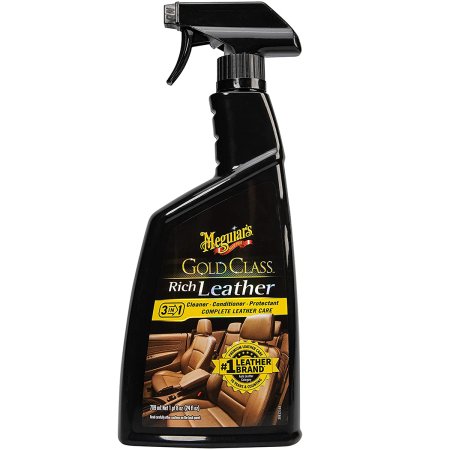  Best Leather Conditioner Options: Meguiar's G10924SP Gold Class Rich Leather Cleaner