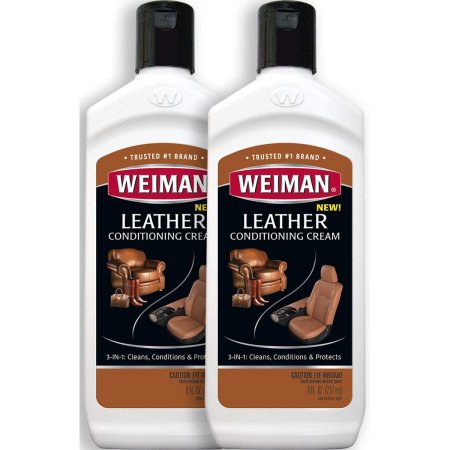  Best Leather Conditioner Options: Weiman 3 in 1 Deep Leather Conditioner Cream