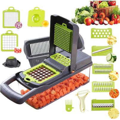 Vegetable Choppers Options: Vegetable Chopper Mandoline Slicer Cutter Chopper