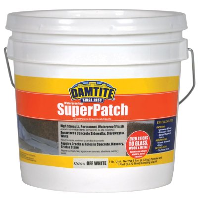 The Best Concrete Patch Option: Damtite-Superpatch-Concrete-Repair-Off-White