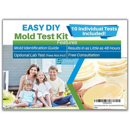  Evviva Sciences Mold Test Kit for Home on a white background