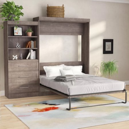  The Best Murphy Bed Option: Brayden Studio Walley Storage Bed