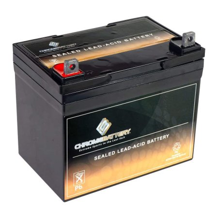  The Best Lawn Tractor Battery Option: CB CHROMEBATTERY Deep Cycle Replacement Battery