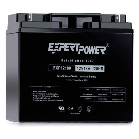  The Best Lawn Tractor Battery Option: ExpertPower EXP12180 12V 18Ah Lead Acid Battery