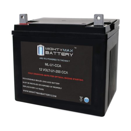  The Best Lawn Tractor Battery Option: Mighty Max Battery ML-U1 12V 200CCA Battery