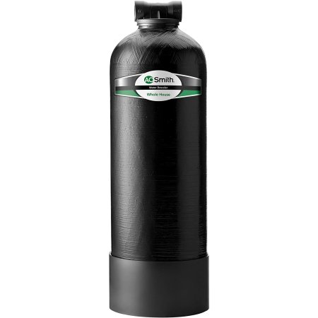  The AO Smith salt free water softener on a white background