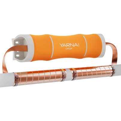 The Yarna salt free water softener on a white background