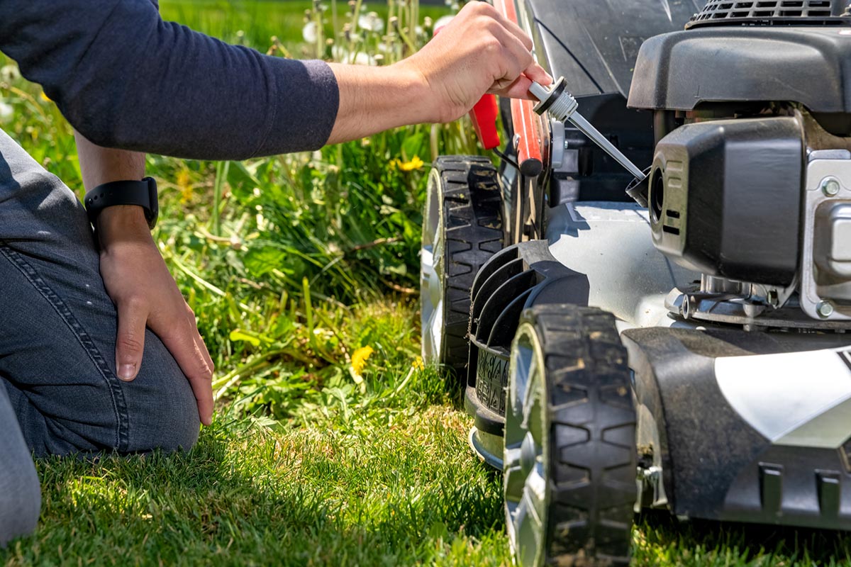 Lawn Mower Won't Stay Running Reset the Choke