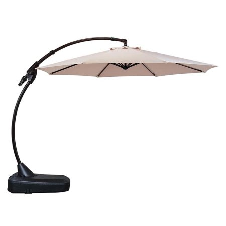  Grand Patio Deluxe Napoli Cantilever Patio Umbrella on a white background