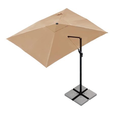  Sunnyglade Deluxe Outdoor Cantilever Umbrella on a white background