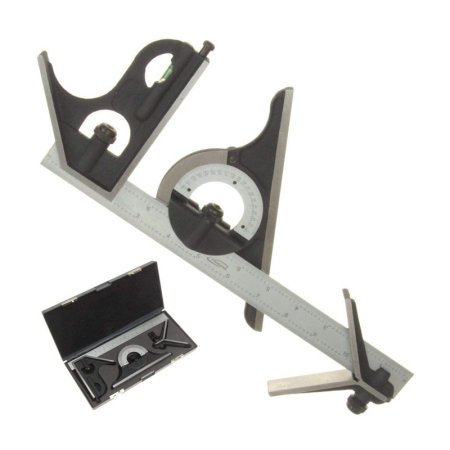  The Best Combination Square Option: iGaging Premium 4-Piece 12 4R Combination Square