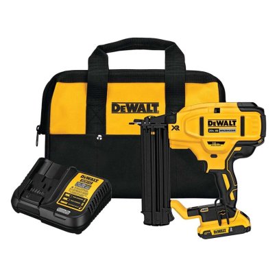 The Best Cordless Brad Nailer Option: DeWalt 20V MAX XR 18GA Cordless Brad Nailer Kit