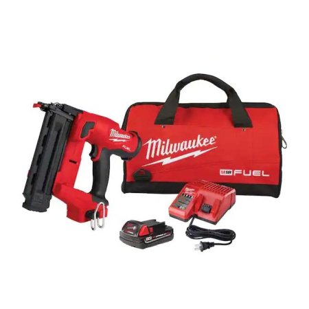  The Best Cordless Brad Nailer Option: Milwaukee M18 FUEL 18GA Brad Nailer Kit