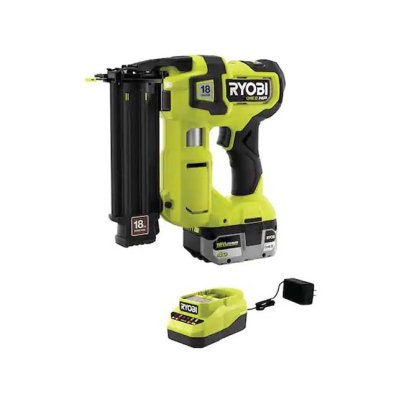 The Best Cordless Brad Nailer Option: Ryobi 18V One+ AirStrike 18GA Brad Nailer and Battery