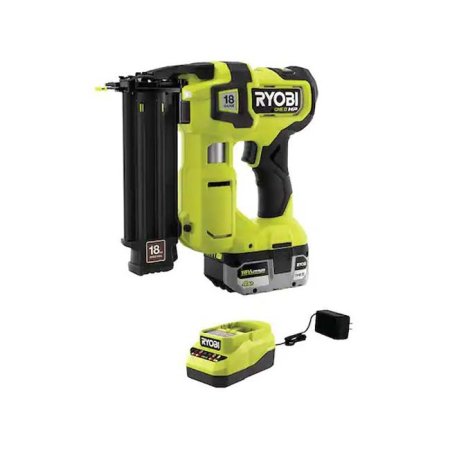  The Best Cordless Brad Nailer Option: Ryobi 18V One+ AirStrike 18GA Brad Nailer and Battery