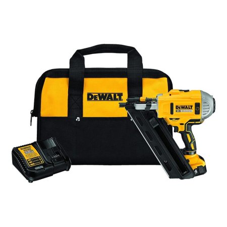  The Best Cordless Framing Nailer Option: DeWalt 20V MAX XR Cordless 30° Framing Nailer Kit